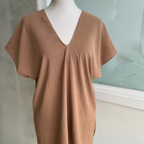 0063/ Mocha Top Crinkle AirFlow Material - Picture 5 of 8